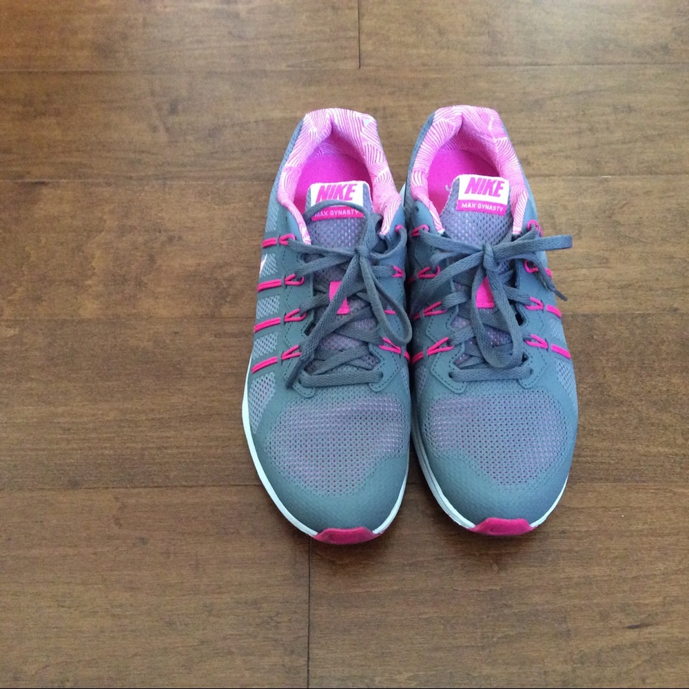 🎀FLASH🎀Pink & Grey Soft Sock FitSole Max Dynasty - Picture 6 of 6